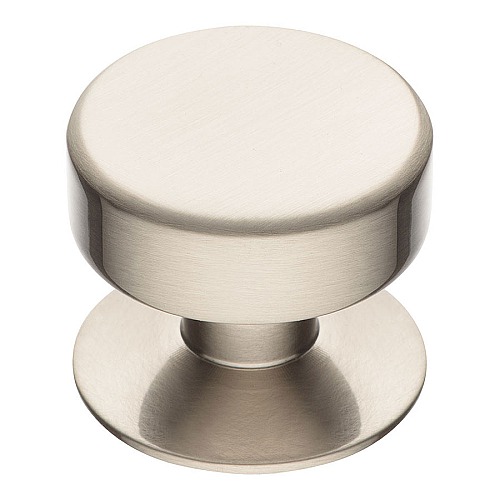 Ручка кнопка цилиндр 4238 002MP08 цвет сатинированный никель диаметр 35 мм