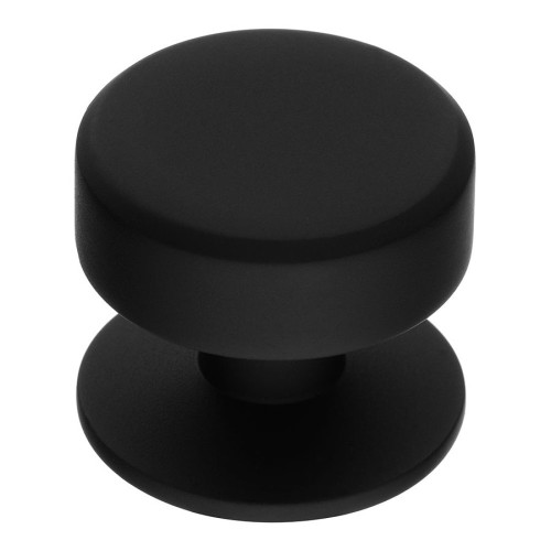 Ручка кнопка цилиндр 4238 002MP24 цвет черный диаметр 35 мм 