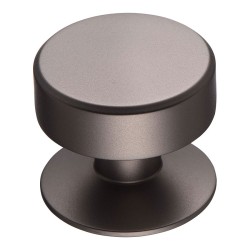 Ручка кнопка цилиндр 4238 002MP27 цвет графит диаметр 35 мм