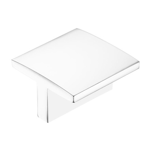 Ручка кнопка Т-образная 4252.032 Chrome цвет глянцевый хром крепление 32 мм 