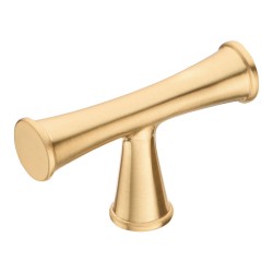 Ручка кнопка Т-образная 43-Matt Gold цвет сатинированное золото длина 53 мм Ручка кнопка Т-образная 43-Matt Gold цвет сатинированное золото длина 53 мм