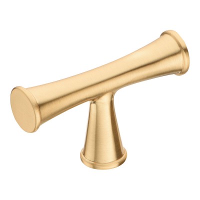 Ручка кнопка Т-образная 43-Matt Gold цвет сатинированное золото длина 53 мм Ручка кнопка Т-образная 43-Matt Gold цвет сатинированное золото длина 53 мм