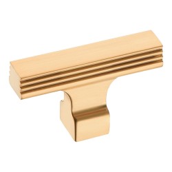 Ручка кнопка Т-образная 63-Matt Gold цвет сатинированное золото длина 50 мм Ручка кнопка Т-образная 63-Matt Gold цвет сатинированное золото длина 50 мм