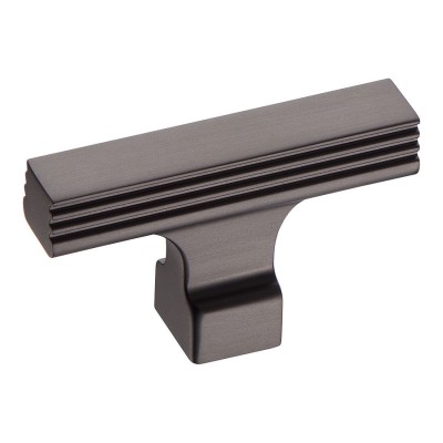 Ручка кнопка Т-образная 63-Titanium цвет графит длина 50 мм Ручка кнопка Т-образная 63-Titanium цвет графит длина 50 мм