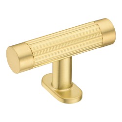 Ручка кнопка Т-образная 6880-220 цвет матовое золото длина 56 мм Ручка кнопка Т-образная 6880-220 цвет матовое золото длина 56 мм