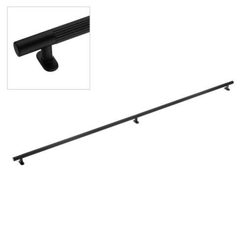 Ручка рейлинг 6881-232 цвет черный длина 1040 мм, крепление 992 мм