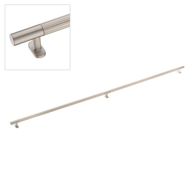 Ручка рейлинг 6881-238 цвет никель длина 1040 мм, крепление 992 мм Ручка рейлинг 6881-238 цвет никель длина 1040 мм, крепление 992 мм