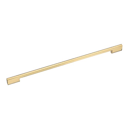 Ручка скоба 7327 0480 GL цвет глянцевое золото длина 512 мм, крепление 480 мм 