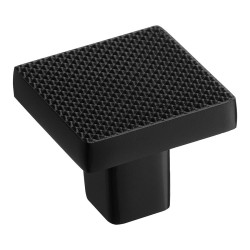 Ручка кнопка квадратная 79-Matt Black цвет черный матовый ширина 30 мм Ручка кнопка квадратная 79-Matt Black цвет черный матовый ширина 30 мм