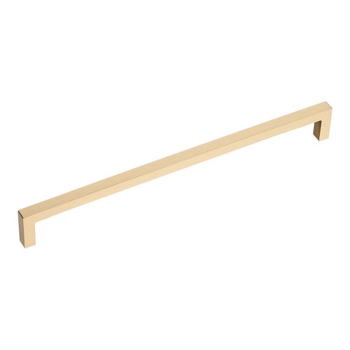 Ручка скоба 7938 0224 BB цвет матовое золото длина 232 мм, крепление 224 мм 