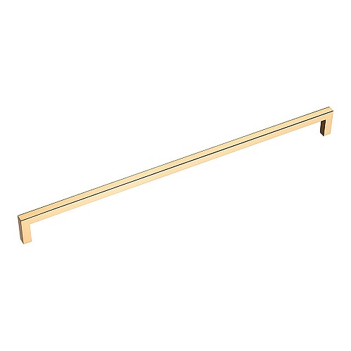 Ручка скоба 7938 0224 GL цвет глянцевое золото длина 232 мм, крепление 224 мм 