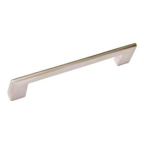 Ручка скоба 8020.16 цвет никель длина 190 мм, крепление 160 мм 