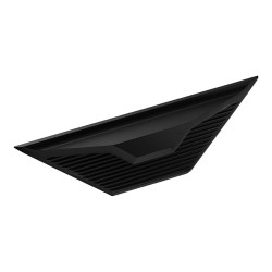 Ручка скоба 8060 0165 Matt Black цвет черный матовый длина 165 мм, крепление 64 мм