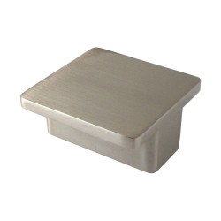 Ручка кнопка 8094.16 цвет никель ширина 75 мм крепление 64 мм 