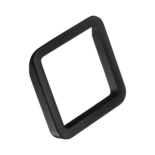 Ручка скоба квадрат 8230 0064 AL6 цвет черный ширина 72 мм, крепление 64 мм 