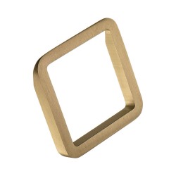 Ручка квадрат геометрия 8230 0064 BB цвет матовое золото ширина 72 мм        