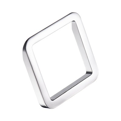 Ручка квадрат геометрия 8230 0064 CR цвет глянцевый хром ширина 72 мм Ручка квадрат геометрия 8230 0064 CR цвет глянцевый хром ширина 72 мм