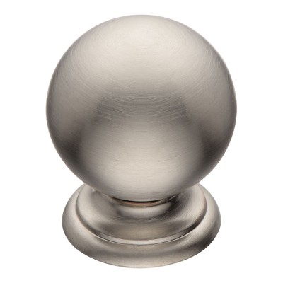 Ручка кнопка шар 8353-038 цвет никель диаметр 24 мм Ручка кнопка шар 8353-038 цвет никель диаметр 24 мм