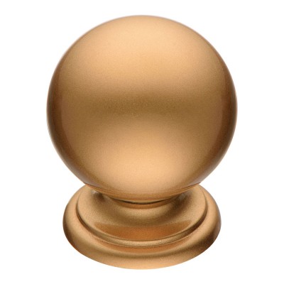 Ручка кнопка шар 8353-200 цвет матовое золото диаметр 24 мм Ручка кнопка шар 8353-200 цвет матовое золото диаметр 24 мм