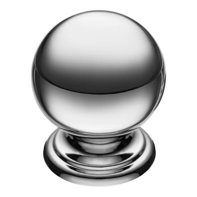Ручка кнопка шар 8353-400 цвет глянцевый хром диаметр 24 мм Ручка кнопка шар 8353-400 цвет глянцевый хром диаметр 24 мм