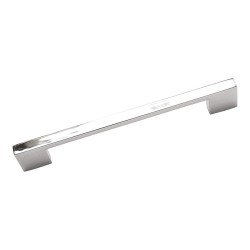 Ручка скоба 841192MP02 цвет глянцевый хром длина 214 мм, крепление 192 мм 