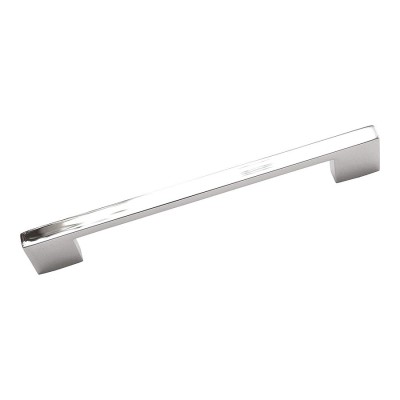 Ручка скоба 841192MP02 цвет глянцевый хром длина 214 мм, крепление 192 мм 