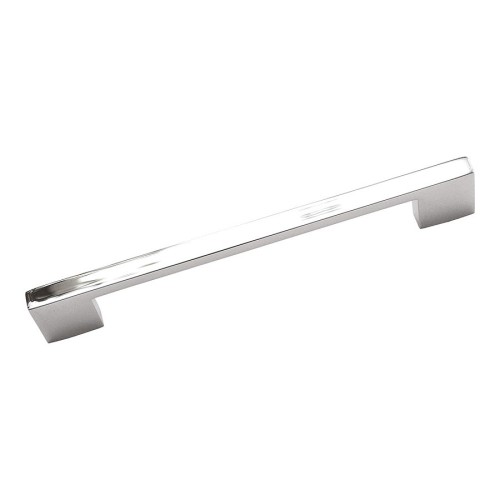 Ручка скоба 841192MP02 цвет глянцевый хром длина 214 мм, крепление 192 мм 