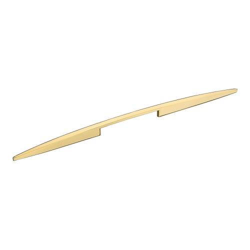 Ручка скоба 8620 0320 GL цвет глянцевое золото длина 480 мм, крепление 320 мм