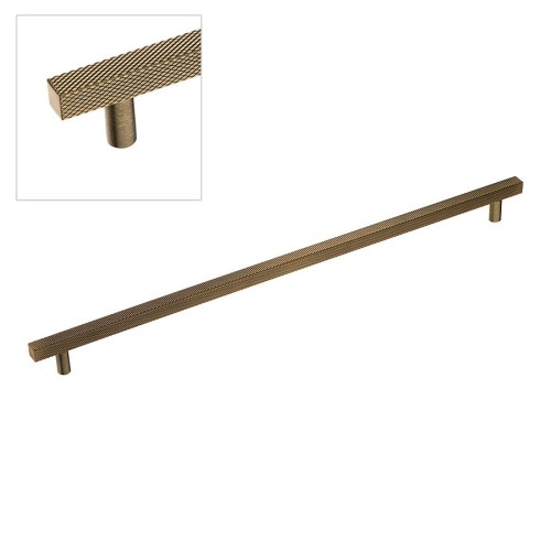 Ручка скоба 8767 0416 ABM-ABM цвет состаренная латунь длина 468 мм, крепление 416 мм