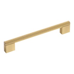 Ручка скоба 8783 0160 BB-BB цвет матовое золото длина 193 мм, крепление 160 мм