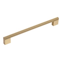 Ручка скоба 8783 0224 BB-BB цвет матовое золото длина 257 мм, крепление 224 мм