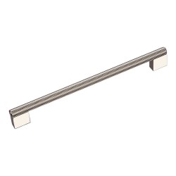 Ручка скоба 8783 0224 PN-PN цвет глянцевый никель длина 257 мм, крепление 224 мм