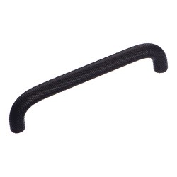 Ручка скоба 8873 0128 AL6 цвет черный длина 139 мм, крепление 128 мм