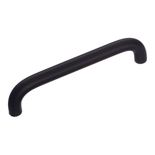 Ручка скоба 8873 0128 AL6 цвет черный длина 139 мм, крепление 128 мм