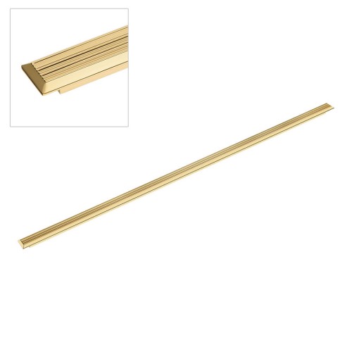 Ручка скоба 9012 0960 GL цвет глянцевое золото длина 1020 мм, крепление 960 мм 