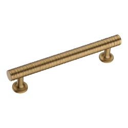 Ручка рейлинг 9208 0128 GB-GB цвет матовая латунь длина 160 мм, крепление 128 мм