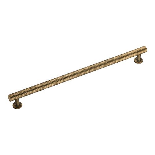 Ручка рейлинг 9208 0288 ABM-ABM цвет состаренная латунь длина 319 мм, крепление 288 мм