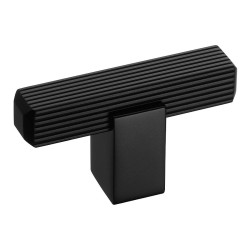 Ручка кнопка Т-образная 9214 0008 AL6-AL6 цвет черный длина 60 мм Ручка кнопка Т-образная 9214 0008 AL6-AL6 цвет черный длина 60 мм