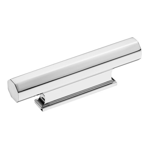 Ручка кнопка Т-образная 9332 0032 CR цвет глянцевый хром длина 88 мм, крепление 32 мм