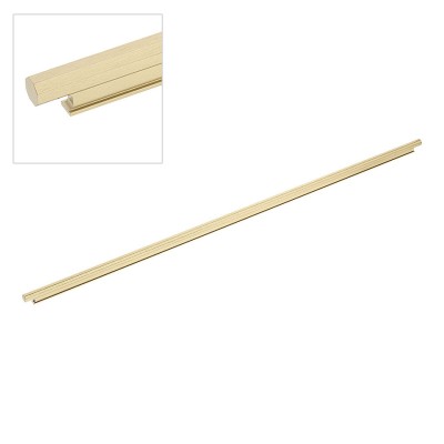 Ручка скоба 9332 0960 ELX5 цвет брашированная латунь длина 1016 мм, крепление 960 мм