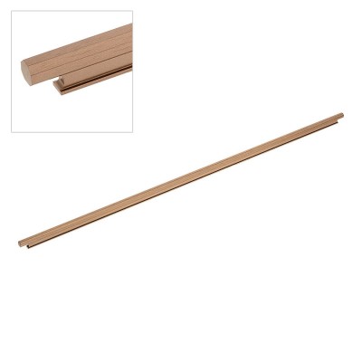 Ручка скоба 9332 0960 ELX8 цвет брашированная бронза длина 1016 мм, крепление 960 мм