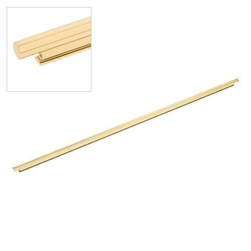 Ручка скоба 9332 0960 GL цвет глянцевое золото длина 1016 мм, крепление 960 мм