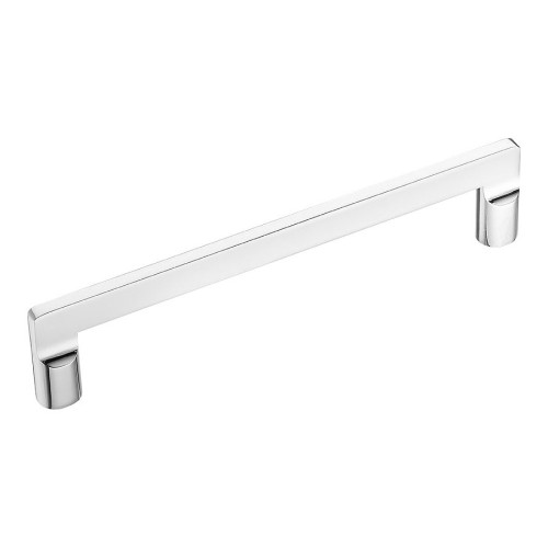 Ручка скоба 9393 0160 CR цвет глянцевый хром длина 175 мм, крепление 160 мм