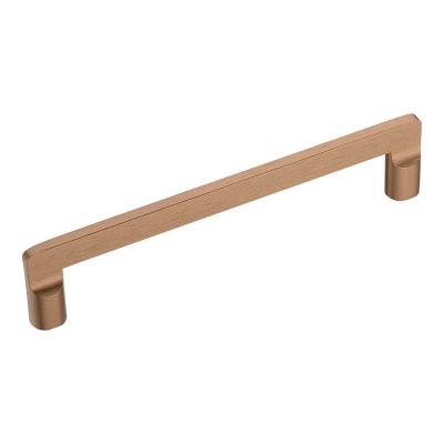 Ручка скоба 9393 0160 ELX8 цвет брашированная бронза длина 175 мм, крепление 160 мм