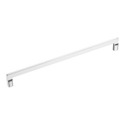 Ручка скоба 9393 0320 CR цвет глянцевый хром длина 335 мм, крепление 320 мм