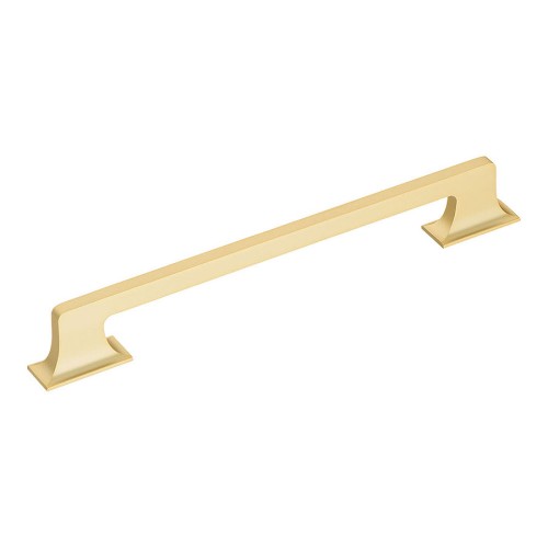Ручка скоба 967192 PC35 цвет матовое золото длина 232 мм, крепление 192 мм
