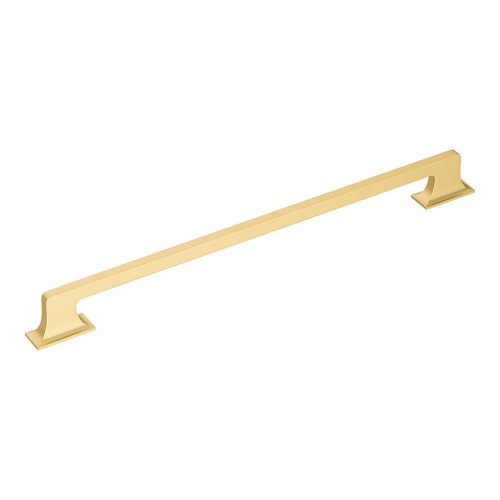 Ручка скоба 967288 PC35 цвет матовое золото длина 328 мм, крепление 288 мм