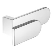 Ручка кнопка Г-образная AT 102.16.07 ATIPICA цвет глянцевый хром длина 99 мм, крепление 16 мм