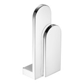 Ручка кнопка Г-образная AT 102.16.07 ATIPICA цвет глянцевый хром длина 99 мм, крепление 16 мм