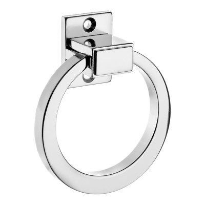 Ручка кольцо BU 013.80 CS 07 цвет глянцевый хром диаметр 80 мм 